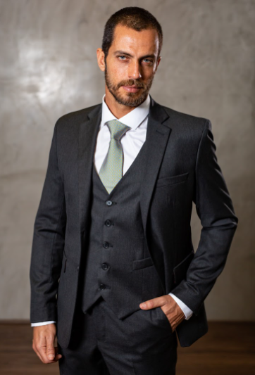 traje social masculino