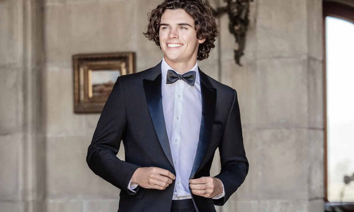 traje para formando smoking